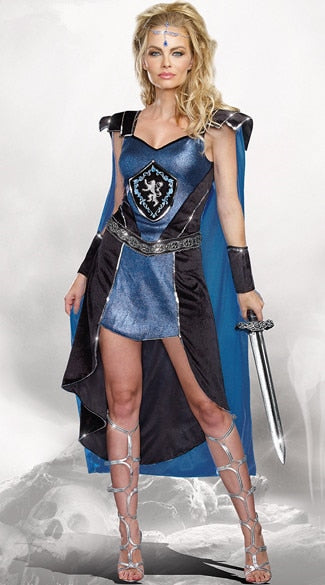 Medieval warrior costume for women