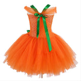 Girls Halloween Tutu Dress Costumes Toddler Pumpkin Ghosts Ball Gown Dress Children Clothing Kids Carnival Party Princess Dress