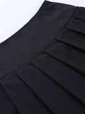 High Waist Lolita Pleated Y2K Skirt School Lace Up Goth Mini Emo Skirts Kawaii Academia Aesthetic E Girl Clothes Punk Skater