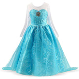 Girls Cosplay Princess Dress Kids Halloween Costume 4-10 Year Children Fancy Carnival Party Dress Up Sequin Disguise
