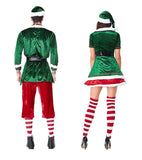 Christmas clothes Adult men women Cosplay? performance costume long?sleeve Trousers Couple Costumes Santa?Claus Festivals?Party