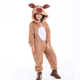 Christmas Jumpsuit Kids Party Santa Claus Reindeer Costume Gift Baby Winter Snowman Holiday New Year Girl Children Clothing