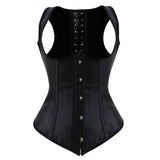 Women Sexy Gothic Straps Underbust Corset Vest Waist Cincher Slimming Body Shaper Corsets Bustiers Lingerie Top Plus Size