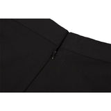 Solid Color Cotton Womens High Waist A-line Vintage Skirt Ladies Casual Black Plus Size Rockabilly Skirts Swing School Clothing