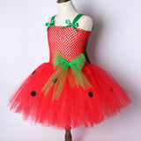 Baby Girls Tutu Dress Strawberry Princess Dresses for Kids Girl Birthday Costume Watermelon Halloween Christmas Costumes Toddler