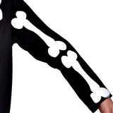 Ghost Skull Cosplay Costumes Boys Jumpsuit Party Skeleton Costume Kids Party Fancy Dress Children Halloween Mask Scary