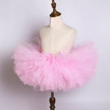 Pink Minnie Tutu Skirt for Toddler Baby Girls Fluffy Tutus for Birthday Party Child Tulle Skirts for Girl Kids Halloween Costume