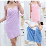 New Home Textile Women Robes Bath Wearable Fast Drying Towel Dress
