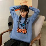 Loose And Sweet Lazy Casual Sweater Women's Sweaters Japanese Kawaii Ulzzang Female Korean Harajuku Vintage Clothing For Women