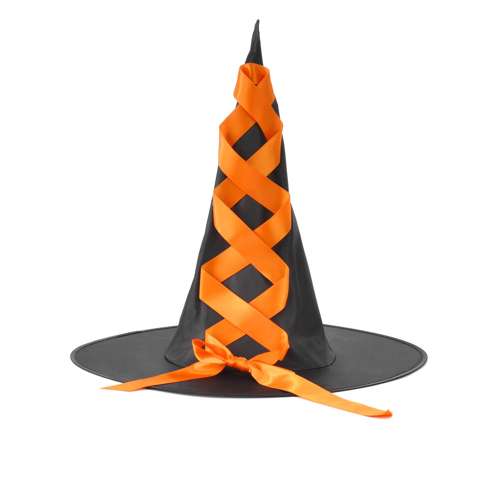 Witch Halloween Costume for Girls Kids Tutu Dress Hat Broom Children Cosplay Dress Clothing for Carnival Party Christmas 1-14Y