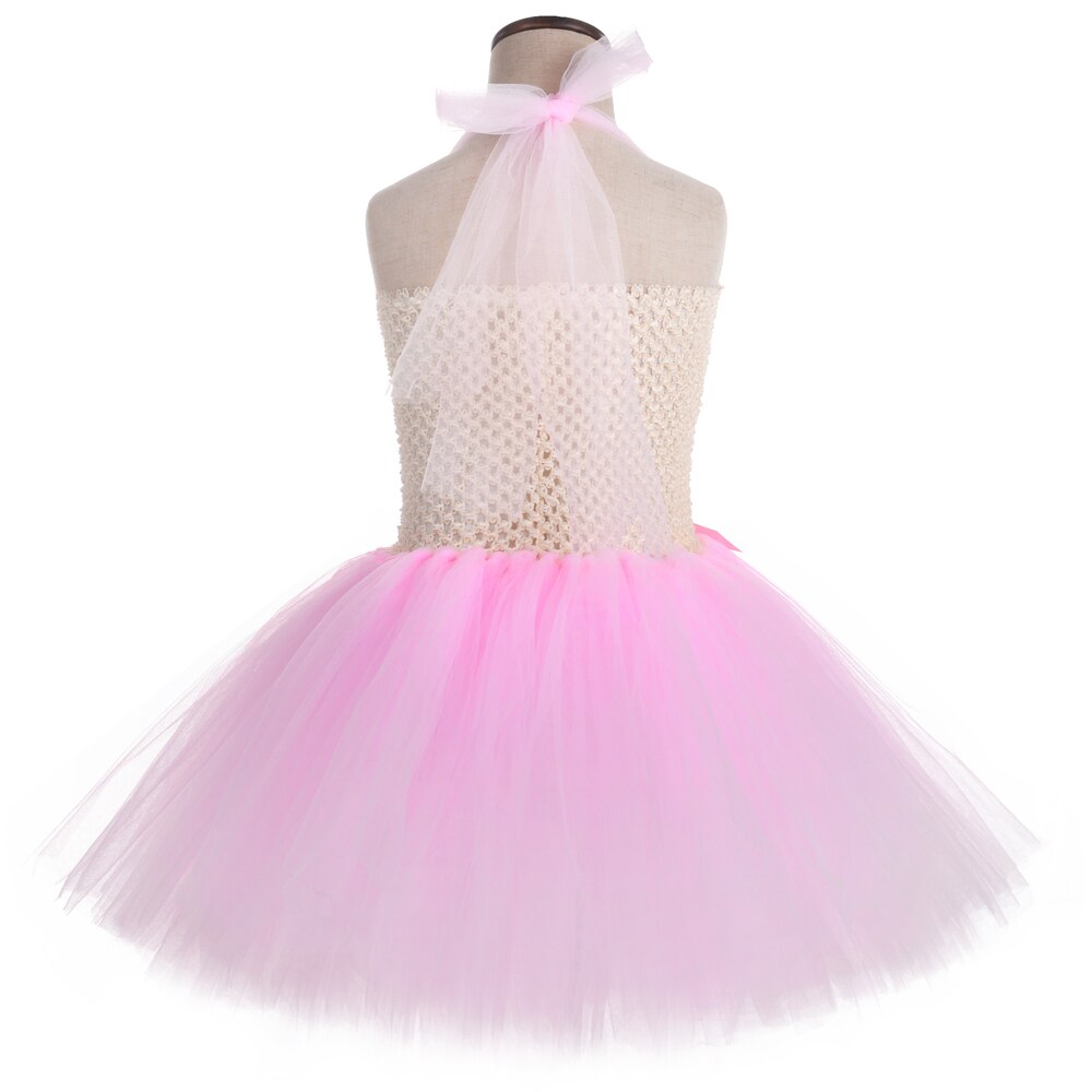 Sweet Love Heart Dress Girl Valentine Costumes Toddler Kids Tutu Dresses for Girls Princess Clothes Valentines Day Gift Outfit