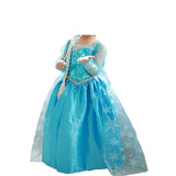 Autumn Long Sleeves Dresses Girls Little Princess Dress Kid's Party Dress Girl Clothes Children Halloween Costumes 8T