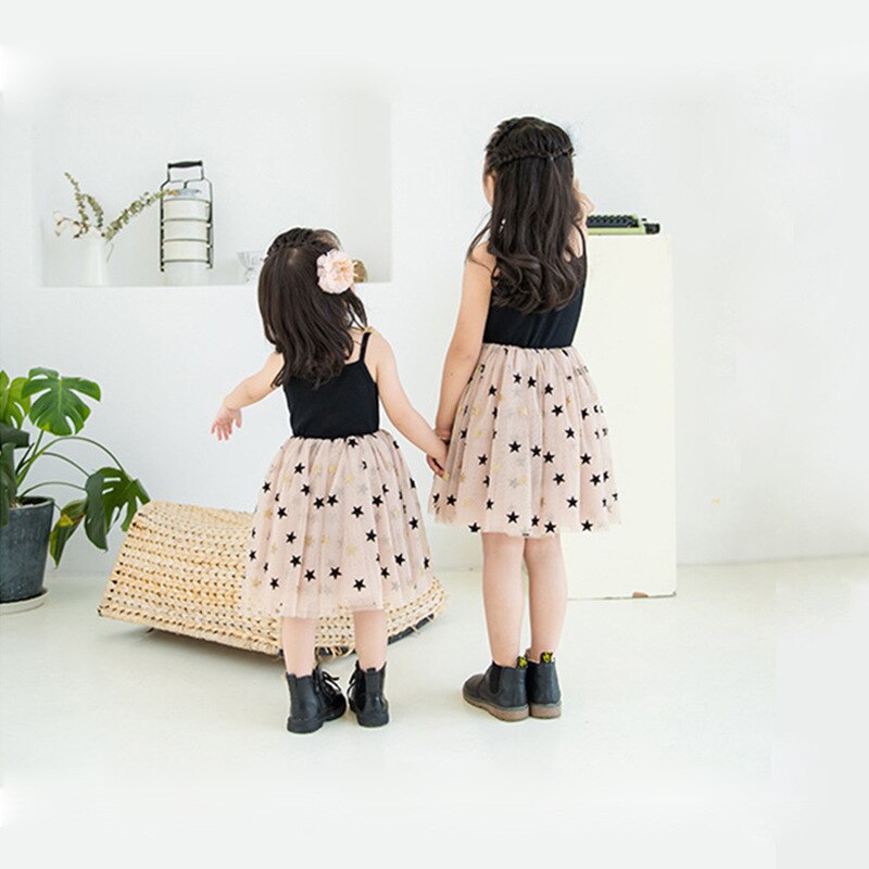 Kids Dresses For Girls Party Dress Sling Spring Children Clothing Casual Wear Little Princess Girl Clotehs Baby Party Dress Girl