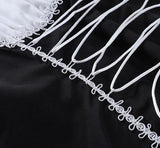 2022 Kawaii Black Cute Lolita Maid Costumes Girls Women Lovely Maid Cosplay Costume Animation Show Japanese Outfit Dress Clothes