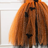 Fancy Bat Girl Costume Cosplay Halloween Costume For Kids Cartoon Dress