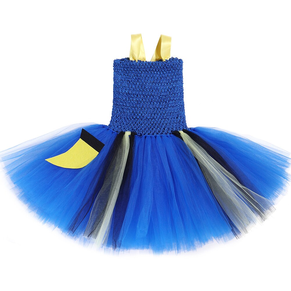 Finding Dory Theme Tutu Dress for Girls Birthday Princess Dresses for Little Girls Clownfish Nemo Costume Kids Halloween Gifts