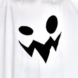 Halloween Holiday White Ghost Kids Cosplay Costume Game Performance The Evil Terrorist Elf Halloween Party Demon party dress up