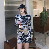 Women's Dresses Japanese Harajuku Vintage Ladies Ulzzang Casual Loose Retro Dress Female Korean Kawaii Cute Clothing For Women