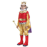 Halloween Purim Carnival The King Prince Costume for Boy Boys Kids Children Fantasia Cosplay Clothing Set