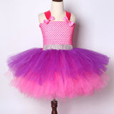 3 Layers Fluffy Lol Surprise Dress Up Costume for Little Girls Princess Cosplay Dresses with Big Bow Headband Kids Girl Clothes