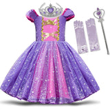 Summer Dress Girl Baby Princess Dress Costume Kids Cosplay Dresses Minne Dots Children Birthday Party Girls Clothes
