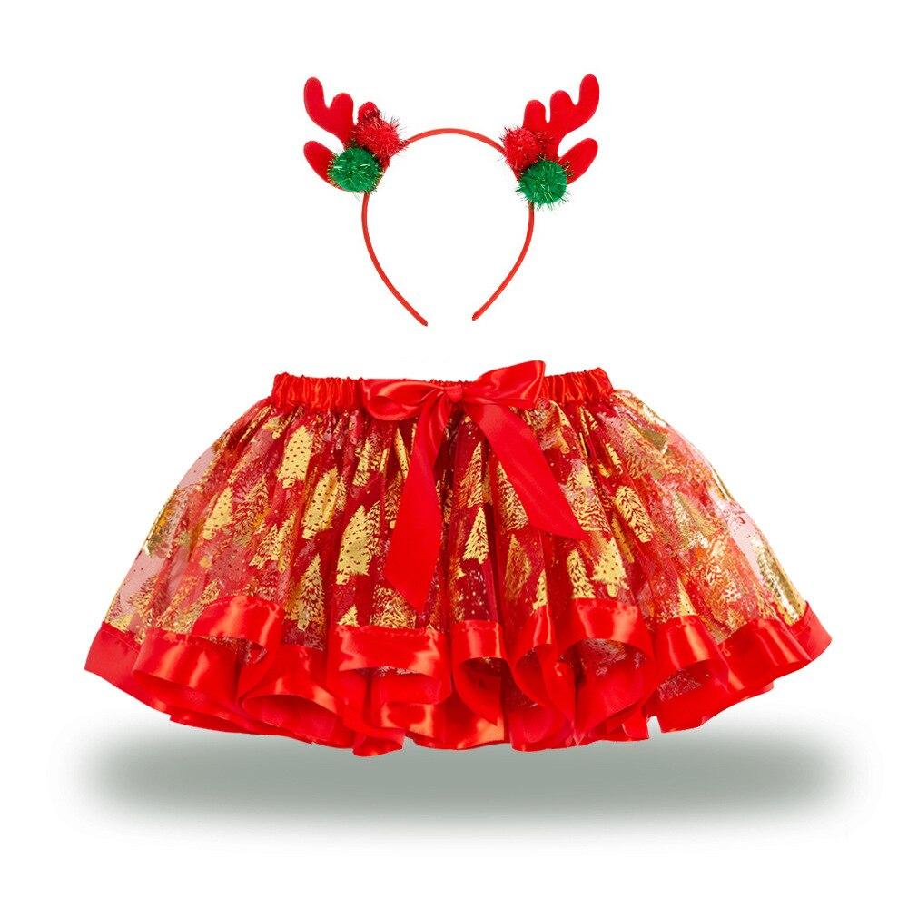 Cute Santa Claus Dress Reindeer Costume Christmas Tree Skirt Christmas Costume for Kids