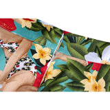 Women Plus Size A Line Cotton Retro Skirt High Waist 50s 60s Rocakbilly Jurken Skater Floral Print Swing Vintage Skirts