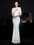 Women Gold Sequin Party Dress Strap Maxi Dress Sexy V Neck Beading Evening Dress