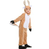 4Pcs Set Adult Women Christmas Outfit Flannel Reindeer Elk Jumpsuit cosplay Xmas Eve Dinner Home Costume Party Clothes