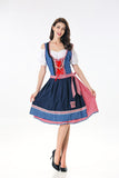 Germany Tradition Women Beer Girl Costume Octoberfest Bavarian Dirndl Maid Peasant Skirt Dress Party Female Oktoberfest Dress
