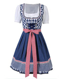 Women Oktoberfest Costume Octoberfest Bavarian Dirndl Maid Peasant Skirt Dress Party Female Oktoberfest Dress S-XXL