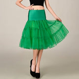 1950s Retro 50s Vintage Slips Swing Rockabilly Petticoat Underskirt Crinoline Adult Tutu Skirt Dance Puffy Petticoats Ruffles