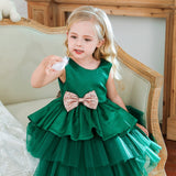 Kids Dresses For Baby Girls Elegant Wedding Sequin Princess Party Tutu Gown Toddler Children Evening Clothes Christmas Costume