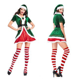 Christmas clothes Adult men women Cosplay? performance costume long?sleeve Trousers Couple Costumes Santa?Claus Festivals?Party