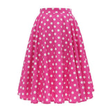 Spring Animal Leopard Retro Vintage 50s Skirt Women Ladies A Line Midi Floral Print Plus Size Sexy High Waist Swing Pinup Skater