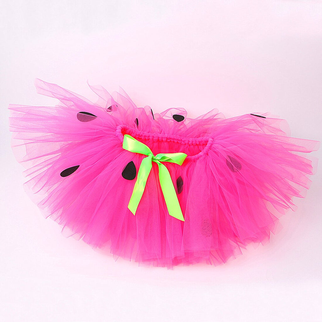Baby Girls Strawberry Tutu Skirt Princess Girl Watermelon Tulle Skirts for Kids Dance Tutus Toddler First Birthday Cute Costumes