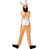 Christmas clothes Adult jumpsuits Cartoon elk Cosplay Animals onesie Cute performance costume Festivals Funny Party onesie
