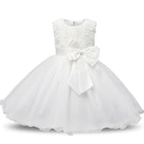 Princess Dress For Baby Girls 1st Birthday Tutu Baptism Clothes Newborn 3 6 9 12 18 24 Months Infant Tulle Christening Gown