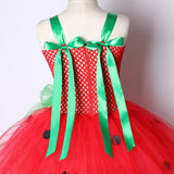 Baby Girls Tutu Dress Strawberry Princess Dresses for Kids Girl Birthday Costume Watermelon Halloween Christmas Costumes Toddler