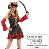 Halloween Sexy Women Pirate Cosplay Costume Fancy Party Dress Carnival Performance Party Christmas Gifts