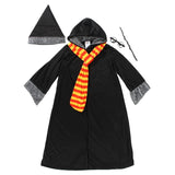 Purim Children's Day Halloween Magician Costumes for Boys Kids Magic Wizard Costume Cosplay Robe Gown
