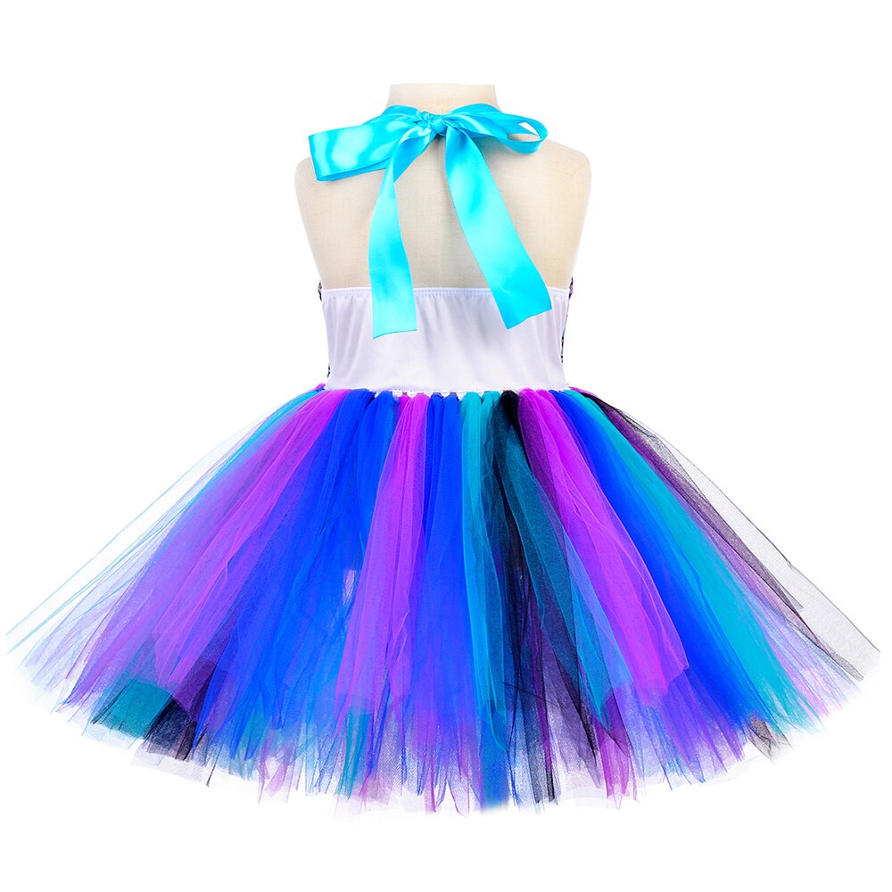 Little Mermaid Tutu Dress for Girls Princess Dresses for Mermaid Birthday Party Costumes Girl Kids Christmas New Year Clothes