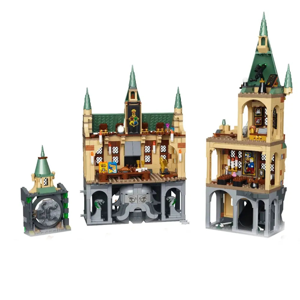 In Stock Movie 76389 Chamber of Secrets Building Model Building Blocks Children's Educational Toys Christmas  Gifts