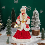 45cm Height Big Santa Claus Doll Grandma New Year Home Room Decoration Gift Christmas Tree Ornaments Decor