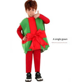 Christmas New Gift Box Costumes Cosplay Novelty Fun Cute Christmas Props Party Stage Show Clothing Children's Christmas Gifts