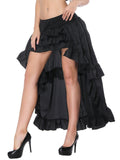 Black Halloween Steampunk Hilo Skirt