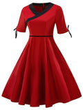 1950s Chinese Style Swing Dress