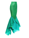 Halloween Costume Mermaid Fish Tail Skirt