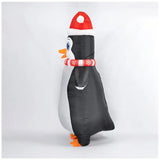 Adult Unisex Inflatable Penguin Costume Animal Cosplay Creative Fancy Dress Stage Performance Christmas Halloween Carnival Party