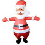 Inflatable Christmas Santa Claus Funny Blow Up Costumes Suit Unisex Adult Fancy Cosplay Party Costume